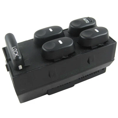 Interruptor maestro de ventana eléctrica lado del conductor para Buick Century Regal 97-05 10433029 Foto 1 de 3