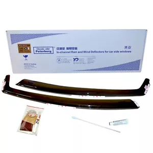 for TOYOTA INNOVA 2007-2015 IN-CHANNEL WIND DEFLECTOR 2PCS - Picture 1 of 7