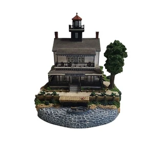 Harbour Lights 2002 Lighthouse Figurine #276 Tucker's Island New Jersey - Imagen 1 de 7