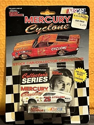 Racing Champions Nascar Mercury Cyclone Collector's #26 Leeroy Yarbrough Diecast Foto 1 de 2