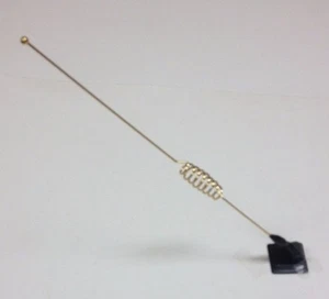 14.5" METAL VINTAGE IMITATION PHONE AERIAL DECORATIVE DUMMY ANTENNA ANT-5403G - Bild 1 von 3