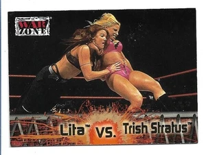 Lita vs Trish Stratus 2001 Fleer WWF Raw Is War #66 - Picture 1 of 2