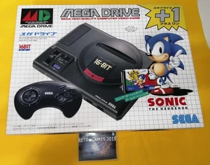 MD SEGA MEGADRIVE PRIMER MODELO EDICIÓN SÓNICA PARTIDO SERIE ¡RARO!! - Imagen 1 de 7