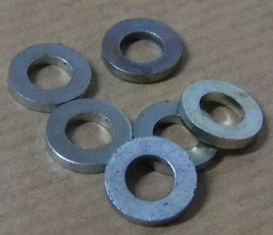 Triumph Tiger Cub E6559 Engine Side Points Pillar Bolt Washers x 6 - Picture 1 of 2