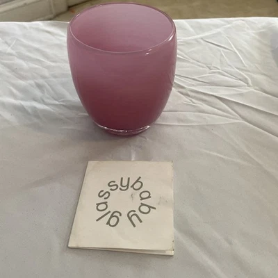 Candelabro votivo Glassybaby rosa Foto 1 de 4