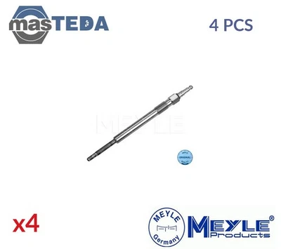 100 860 0007 ENGINE GLOW PLUGS MEYLE 4PCS FOR AUDI A4,A6,A3,B7,C6,8P1,8PA 2L - Image 1 of 4