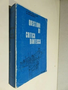 QUESTIONI DI CRITICA DANTESCA Opere Divina Commedia Giannantonio Petrocchi 1987 - Picture 1 of 1