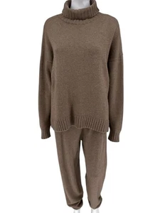 Max Mara Camelbraun Wolle & Kaschmir Strick Lounge Set - Größe M - Bild 1 von 16