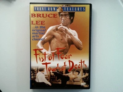Fist Of Fear Touch Of Death DVD 2001 Bruce Lee Clásico De Artes Marciales - Imagen 1 de 2