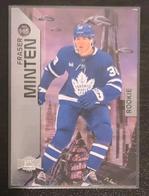 Fraser Minten #165 2023-24 Metal Universe Rookie RC Toronto Maple Leafs - Image 1 of 3