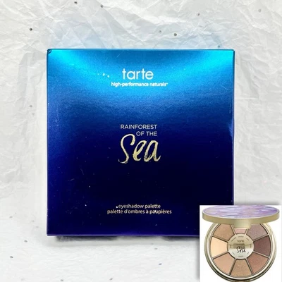 Tarte Rainforest Of The Sea Eyeshadow Pallete Volume I 1 Full Size 8 Shades - Image 1 of 4