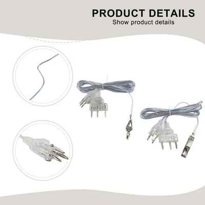 Sleek Design Fencing Body Cord Pair Transparent PVC Copper Composition - Image 1 of 4