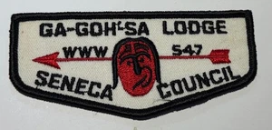 OA Lodge 547 Ga-Goh'Sa Flap  New York  Boy Scout MX1 - Picture 1 of 2