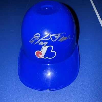 Elroy Face Autographed Montreal Expos Ice Cream Helmet Signed AU - Image 1 of 2