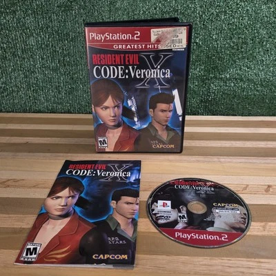 PS2 Resident Evil Code Veronica X PlayStation 2 Greatest Hits CIB Tested - Image 1 of 4