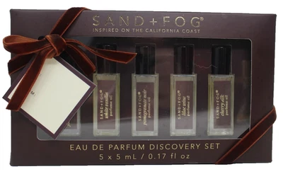 5 Arena + Niebla Perfume Aceite Discovery Blanco Vainilla Granada Jazmín Lila .17oz Foto 1 de 4