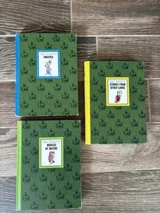 THE WONDERFUL WORLDS OF WALT DISNEY 3 Volume  Original! 1965 Golden Press - Foto 1 di 24