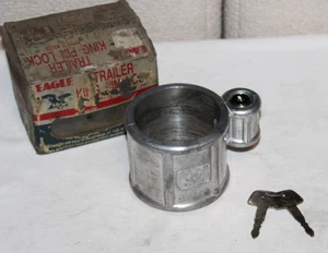 EAGLE Trailer King Pin Lock w/2 Keys - Foto 1 di 13