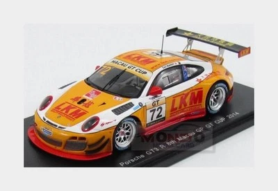 1:43 Spark Porsche Gt3 R N.72 8Th Macau Gp Gt Cup 2014 E.Bamber SA074 Modellino - Immagine 1 di 2