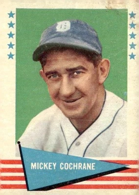 Fleer Baseball Greats 1961 (F418-3) #15 Mickey Cochrane Foto 1 de 2