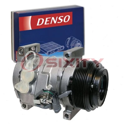 Compresor de aire acondicionado Denso para Chevrolet Silverado 1500 2003-2009 calefacción aire cs Foto 1 de 4