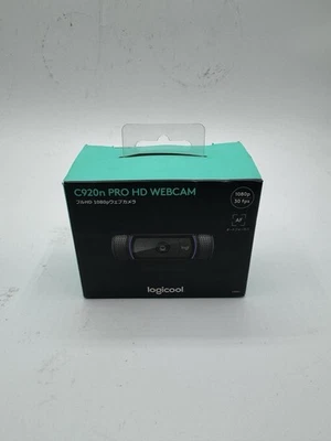 Cámara Web Logitech C920N - Negra NUEVA CAJA ABIERTA Foto 1 de 2