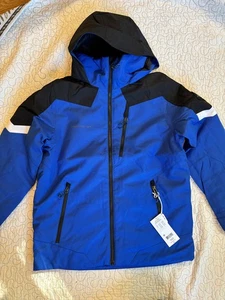 Obermeyer Fleet Ski Jacket Boys Size Large (14/16) Blue  - Picture 1 of 8