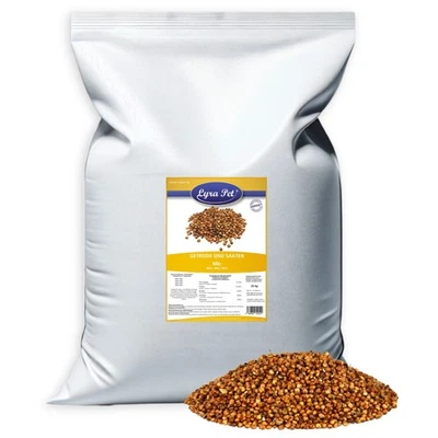 25 kg Milo Sorghum Hirse Vogelfutter Ergänzung Wildvögel Kohlenhydrate Lyra Pet® - Bild 1 von 4