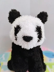 Juguete suave Douglas Cuddle Toys Panda Bear 9" peluche negro blanco - Imagen 1 de 7