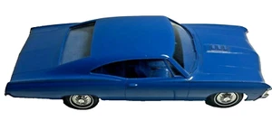 Concesionario de automóviles vintage Promo 1967 Medio azul Chevy Impala SS 427 1/25 - Imagen 1 de 12