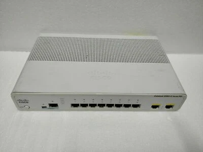 Cisco WS-C2960CPD-8TT-L 8 FE & 2 Uplink Ports LAN Base Swit 90 D Warranty Real . - Image 1 of 3