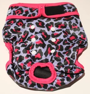 Pañal Leekalos Perro Cachorro GRANDE Lavable Reutilizable Ajustable - Imagen 1 de 3