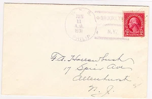 SCHIFFSBRIEF: USA PHILIP, 11. JUNI 1931 "BROOKLYN, N.Y." - Bild 1 von 1