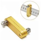 Adjustable Steel Ruler Positioning Block Precision Measuring Tool for Carpenter