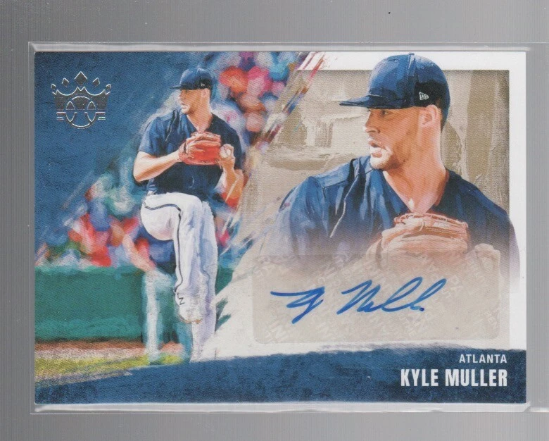 KYLE MULLER 2022 PANINI DIAMOND KINGS AUTO CARD #DKS-KM - Image 1 of 1
