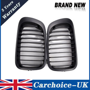 For BMW E46 Black M Sport-Grilles Grill Saloon+Touring 4D LCI Facelift 02-05 