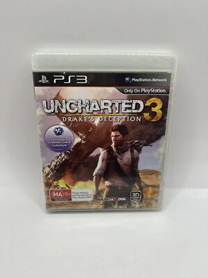 Uncharted 3: Drake's Deception - Sony Playstation 3 PS3 Game - With Manual - Image 1 of 3