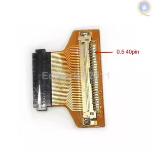Laptop LCD Screen Connector Converter 40pin 0.4mm to 40pin 0.5mm Edp LVDS cable - Picture 1 of 5