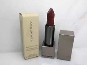 BURBERRY LIP COVER SOFT SATIN LIPSTICK OXBLOOD 33 0.13 OZ BOXED - Picture 1 of 4