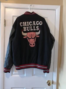 VINTAGE JEFF HAMILTON NBA 2-SIDED 3XL REVERSIBLE JACKET - Picture 1 of 10