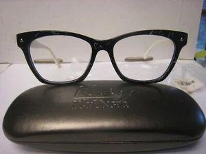 MARCO DE GAFAS KAY UNGER K219 NEGRO 54-16-145-40V CON ESTUCHE AUTÉNTICO - Imagen 1 de 5