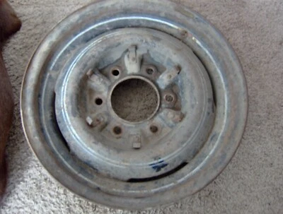 1948 1949 1950 1951 1952 1953 Chevy Deluxe Bel Air 15x5 rueda de 6 pernos Foto 1 de 3