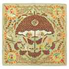 HERMES Scarf Carre 90 L'OMBRELLE MAGIQUE Silk Green Brown Multi Auth R0740