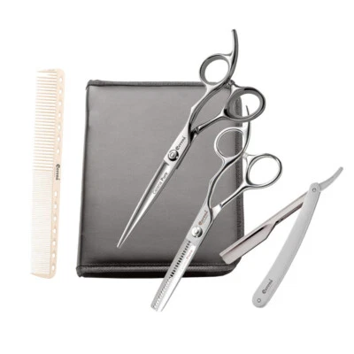 Profi Haarscheren Set Cerena Pure Haarschneideschere 5,5 + Modellierschere 6,0 - Bild 1 von 4