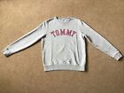 Tommy Hilfiger Jeans Logo Regular Fit Sweatshirt Grey In Mens Size Medium Used