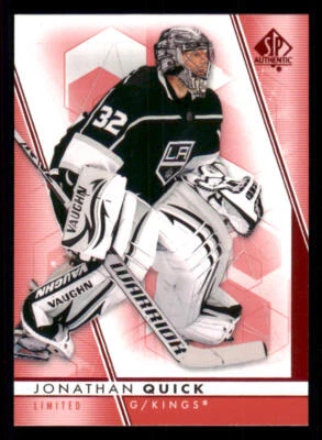 2022-23 SP Authentic Limited Red #74 Jonathan Quick - Image 1 of 2