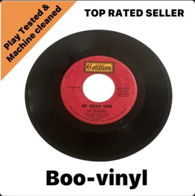 The Dynamics - Ice Cream Song 7” Soul Funk Vinyl Record VG+ Condition - Image 1 of 4