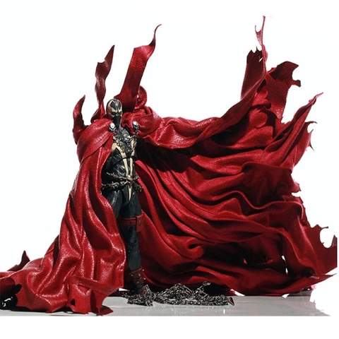 Maxbird Custom Luxury Cloak Scarf Cape Set for Mcfarlane MK Spawn [No Figures] Cover