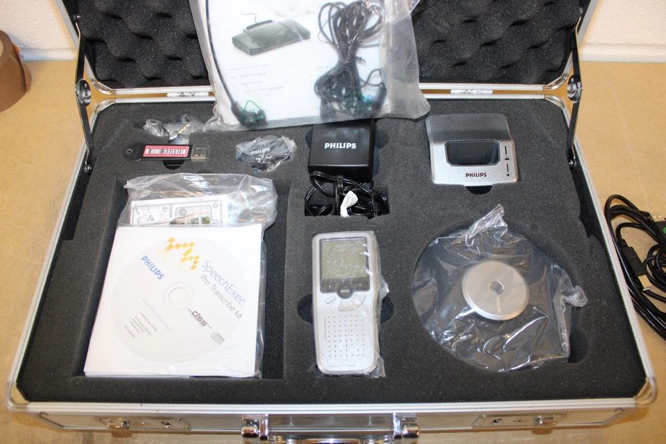 Philips Conference Recording system Kit, Dictaphone,  Digital Voice Recording - Image 1 of 3