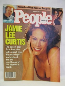 People August 22 1994 Jamie Lee Curtis Michael Jackson Lisa Marie Presley - Picture 1 of 3